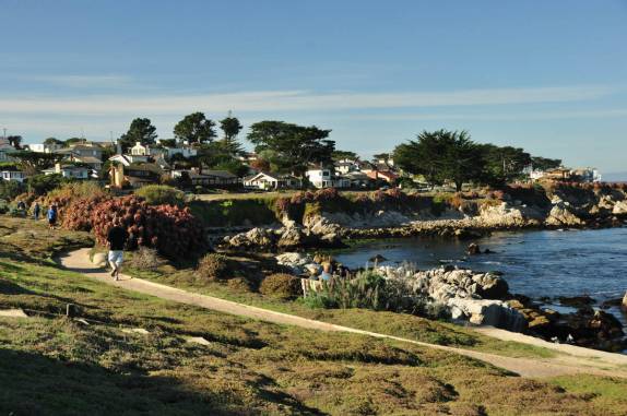 Litoral de Monterey, na  Califórnia, nos Estados Unidos
